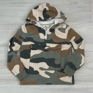 Girls camouflage hoodie